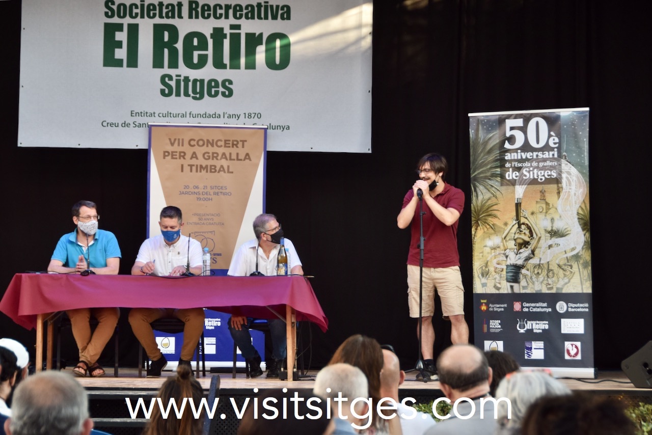 Escola de Grallers de Sitges, presentació programa 50 aniversari