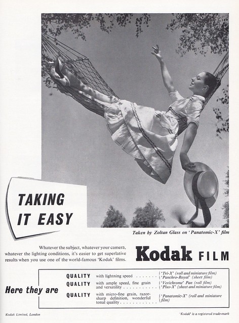 Kodak film ad 1958