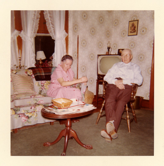 Snacking in the Living Room, 1960