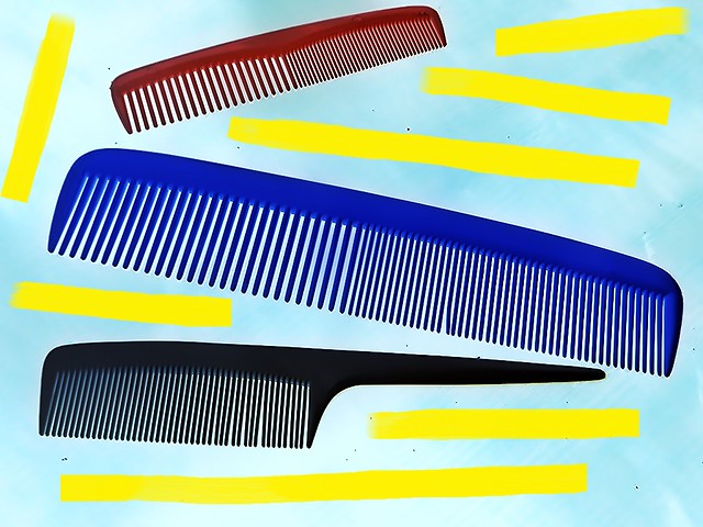 Abstract photo of Combs - Inverted Photo - Photography & Editing by STEVEN CHATEAUNEUF On June 20, 2021