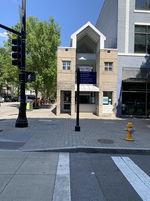 Location of Raleigh’s First Synagogue 203 Fayetteville Street (1874-1899)