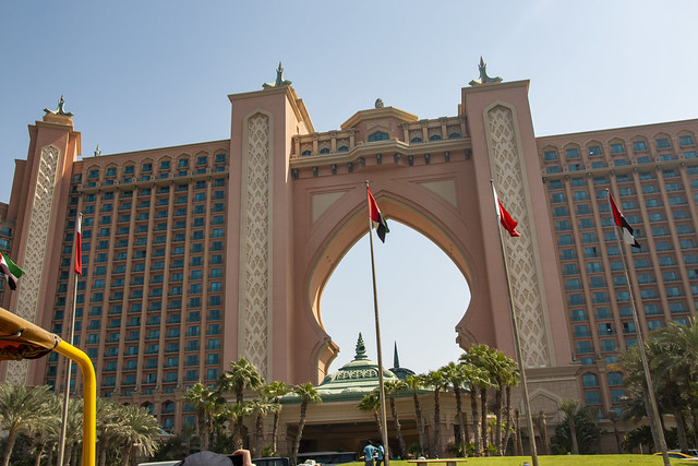 Atlantis Hotel in The Palm Jumeirah, Dubai, United Arab Emirates