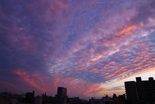 Tokyo Sunset Sky Summer Solstice
