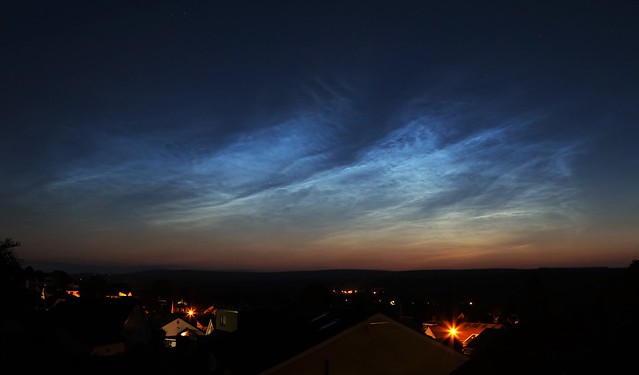 Noctilucent clouds 21 June 2021