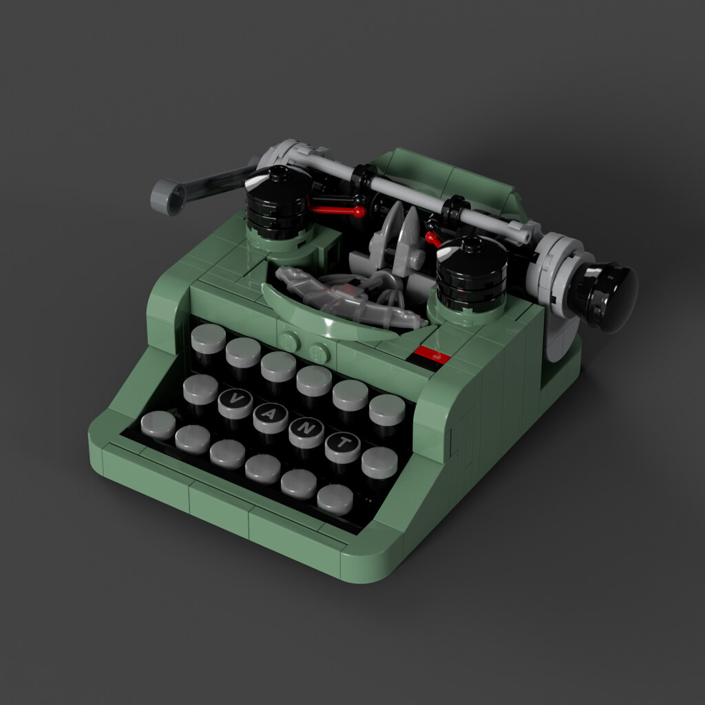 MOC : LEGO Mini Typewriter