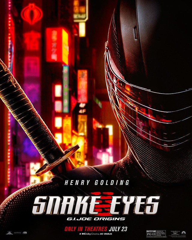 SnakeEyes Movie Henry Goulding Masked Poster