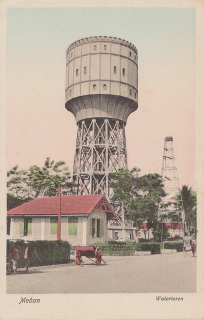 Medan - Water Tower, 1923