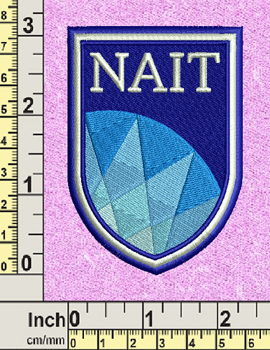 NAIT  Logo digitized by our team