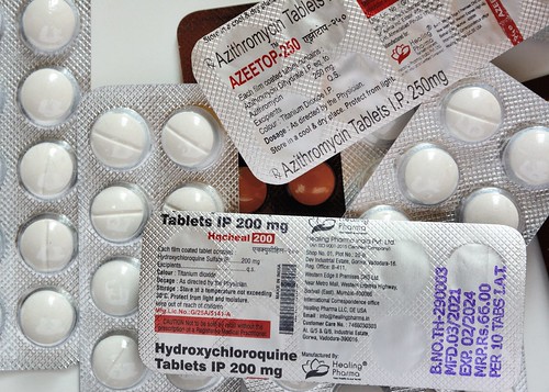 Hydroxychloroquine et Azithromycin (Healing Pharma, Inde, 2020/2021)