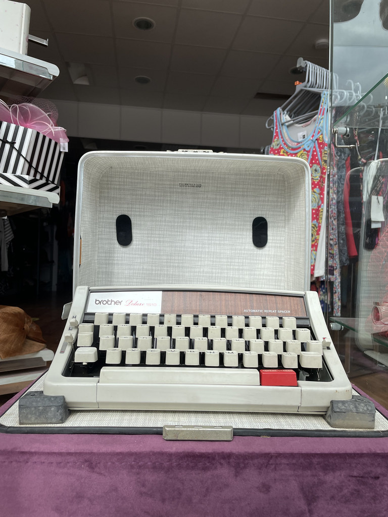 Charity shop typewriter