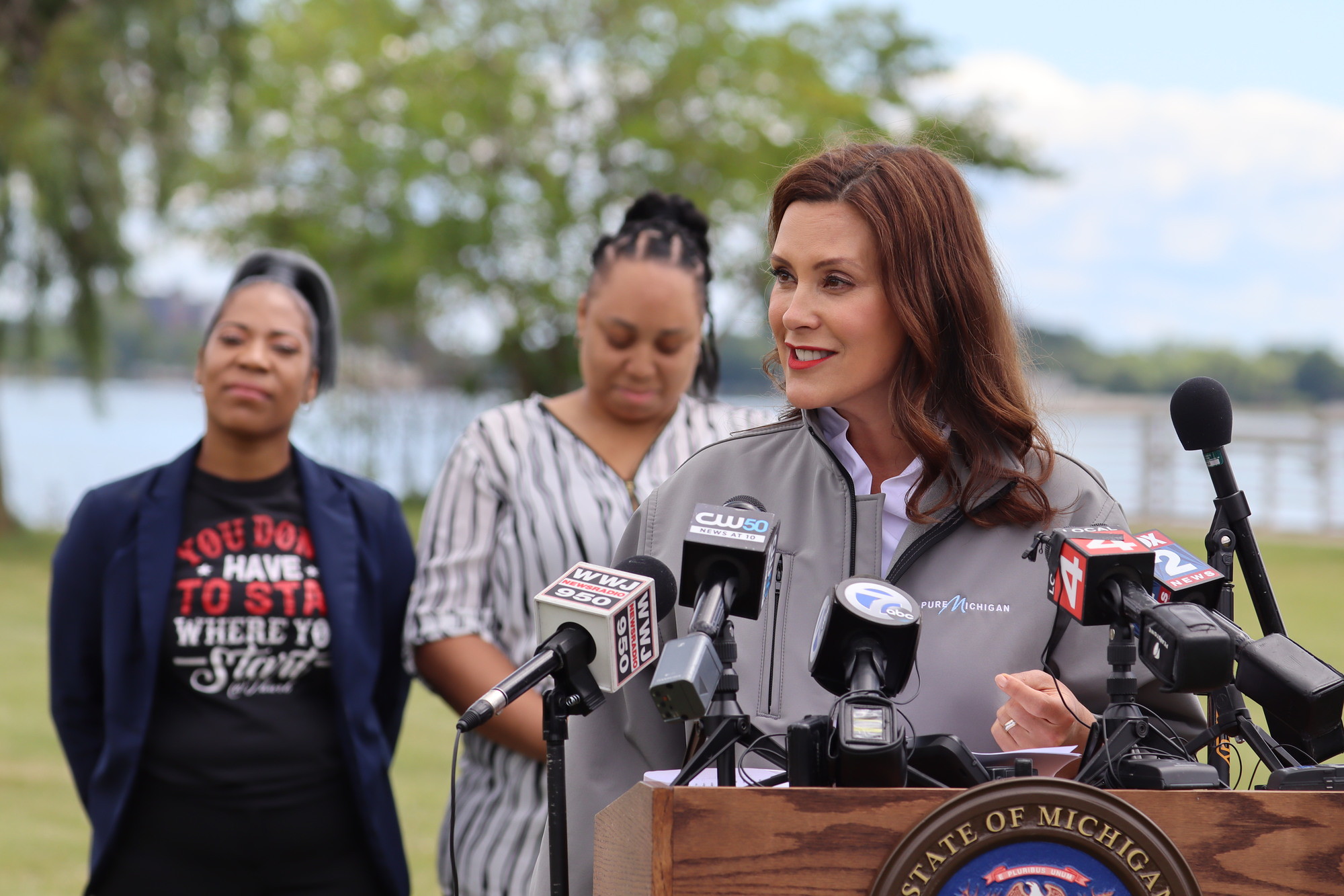 Governor Gretchen Whitmer and Lt. Governor Gilchrist Celebrate State Reopening