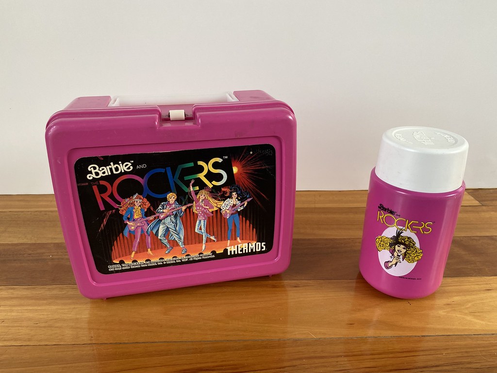 Barbie And The Rockers Lunchbox - 1987