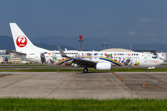 Japan Transocean Air Boeing 737-8Q3 (JA11RK)