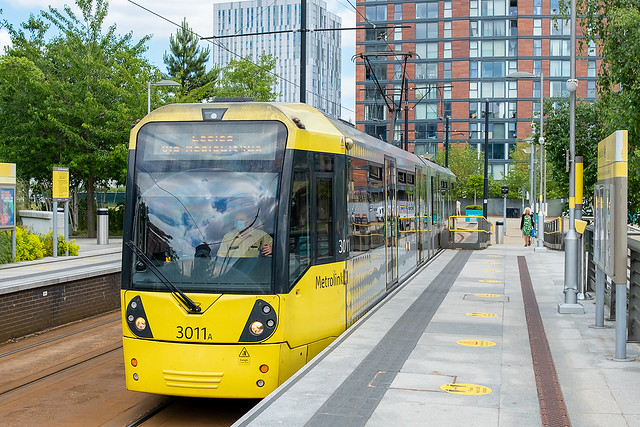 3011 Bombardier M5000 Flexity Swift Manchester Metro Link_DSF9310