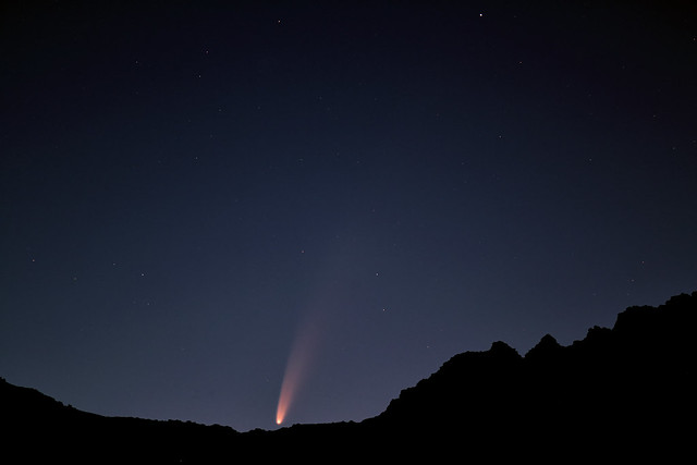 Cometa Neowise: foto di Alessandro Cipolat