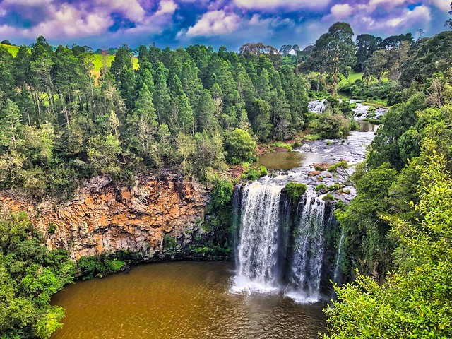 Ebor Falls in country New South Wales