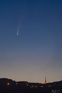 Cometa Neowise: foto di Chiara Righi