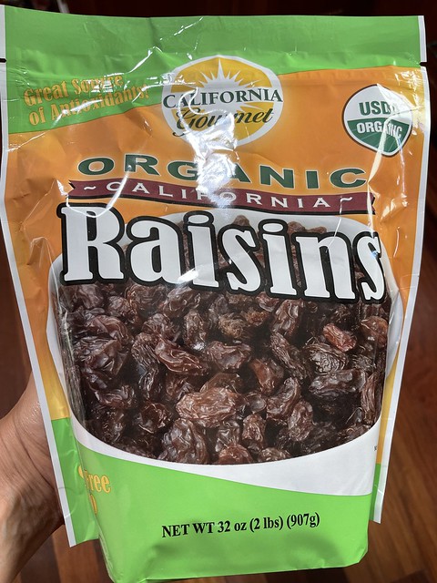 Organic California Raisins