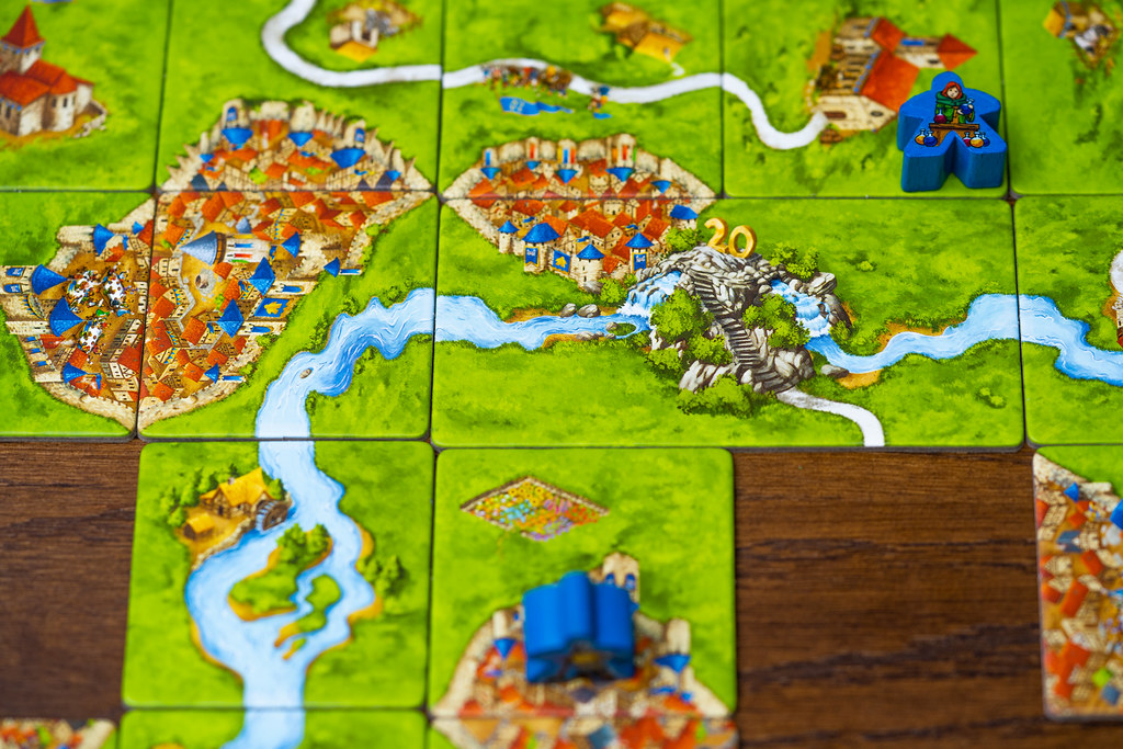 Carcassonne 20º Aniversario boardgame juego de mesa
