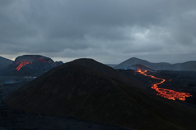 3. Eruption At Geldingadalir, Fagradalsfjall Volcano, Grindavíkurbær, Reykjanes Peninsula, Iceland