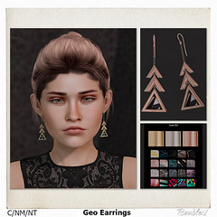 Geo Earrings Promo