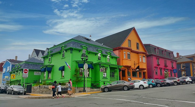 Coloured houses of Lunenburg