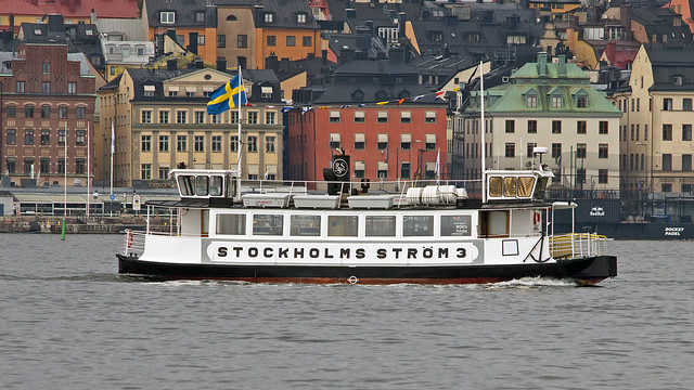 The boat Stockholms Ström 3 in Stockholm