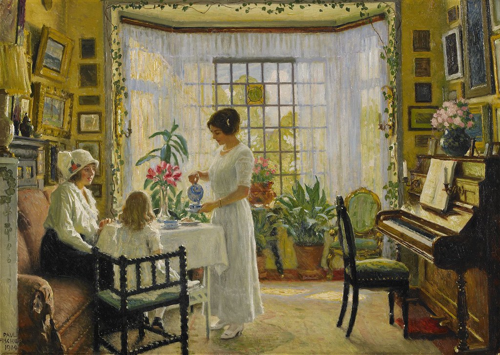 Paul Gustav Fischer «Interior», 1914