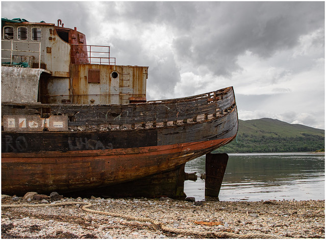 Abandoned Boat, Corpach-5