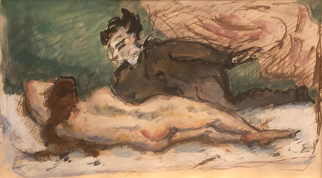 1870 (ca.), Paul Cézanne, Man with a Female Nude -- Museum of Modern Art (New York)