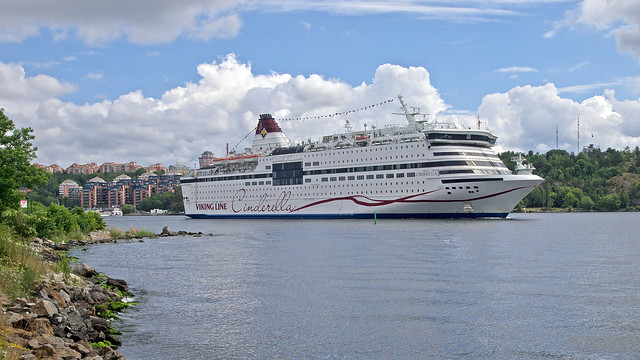 The ferry Viking Cinderella in Stockholm