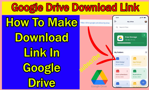 How To Make Google Drive Download Link