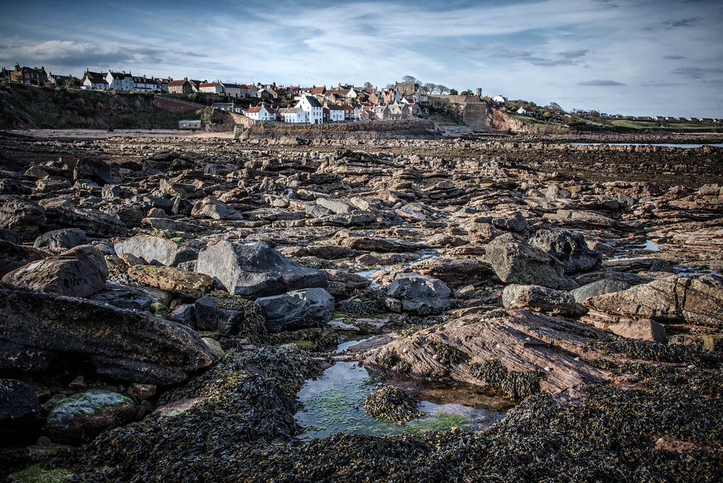 Low tide at Crail