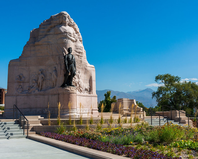 Salt Lake City   |   Mormon Battalion Monument