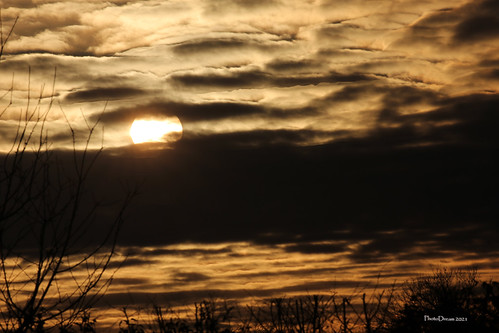 Couchés de soleil hiver 2020 - 21 2021-01-10 16-21-04 - m et s by vincent.lempereur, Sunset from homesunset couchédesoleil sky himmel sun ciel nature