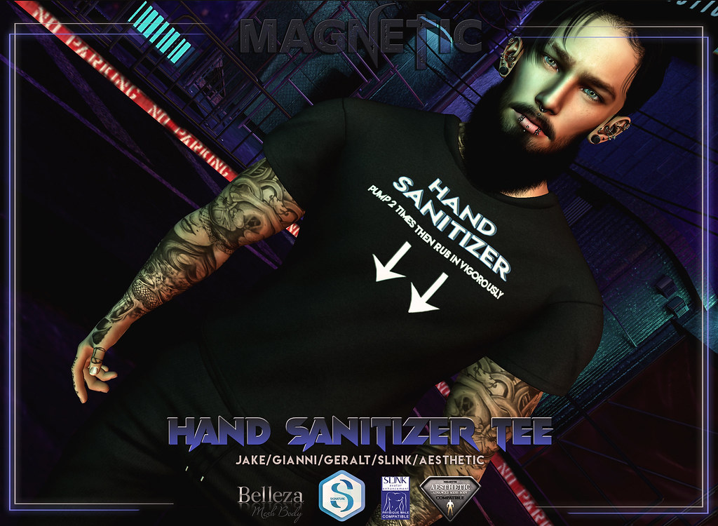 Magnetic – Hand Sanitizer Tee