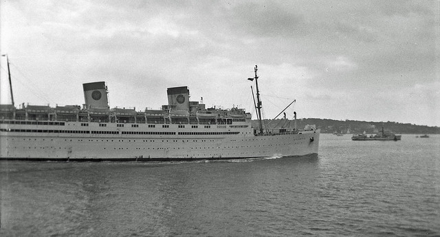 SS ATLANTIC Ocean Liner 1953