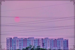 urban sunset