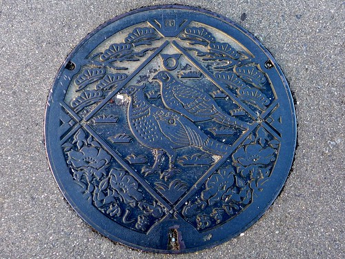 Kashima Ibaraki, manhole cover 3 （茨城県鹿嶋市のマンホール３）