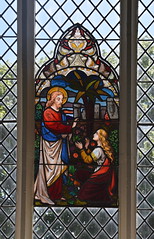 Mary Magdalene meets the Risen Christ in the garden (1880s, brought from St Philip, Norwich in 1975)