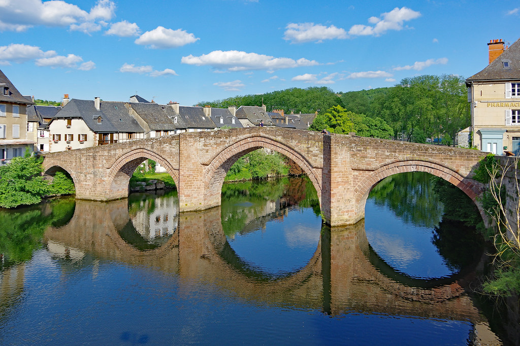 Espalion (Aveyron) : le Pont-Vieux