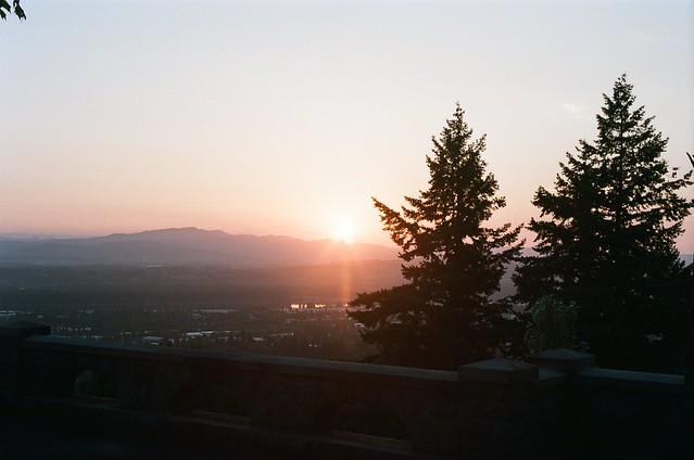 Sunrise, Rocky Butte. 22 June 2021