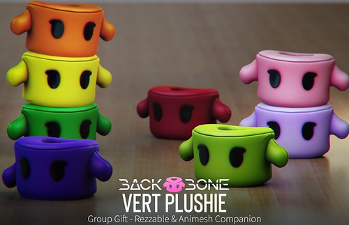 BackBone Vert Plushie Pack