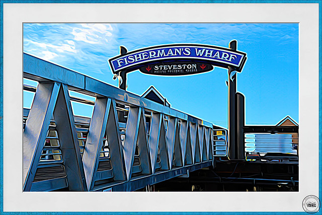 Fisherman's Wharf - STEVESTON (Digital Art)