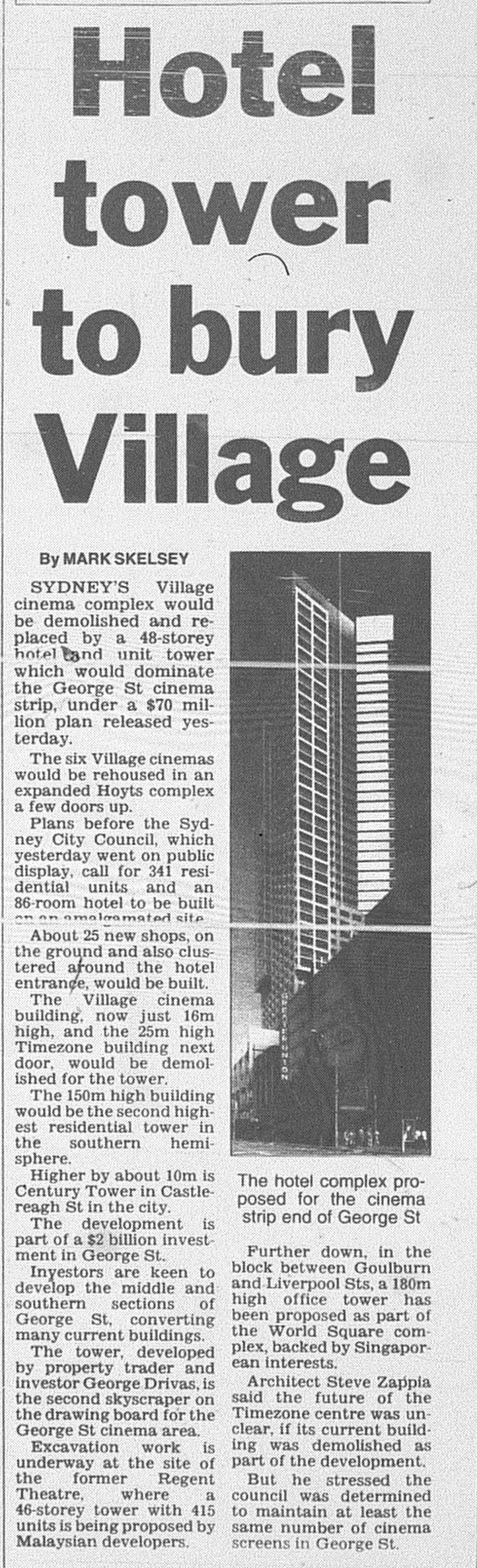 Meriton Tower April 17 1998 daily telegraph 6