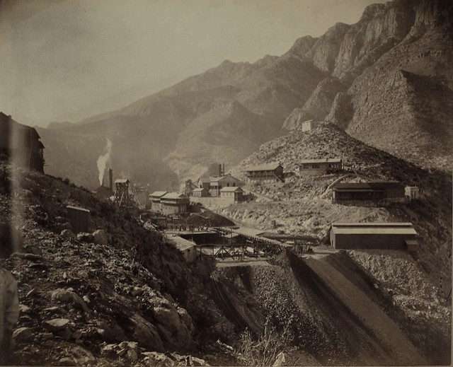 Ojuela vista del pueblo al llegar (ca1899).
