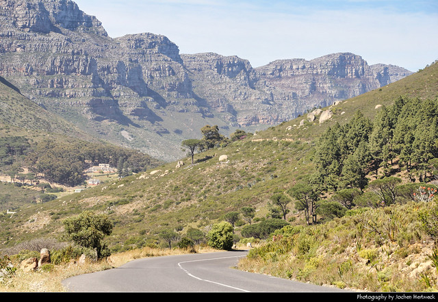 Table Mountain seen from Signal Hill, Cape Town, South Africa