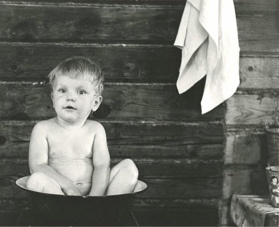 1972. Илья в бане. Из серии «Баня»