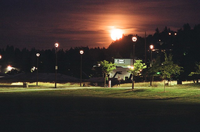 Sunset/Moonrise Ride at Thomas Cully Park, 24 June 2021