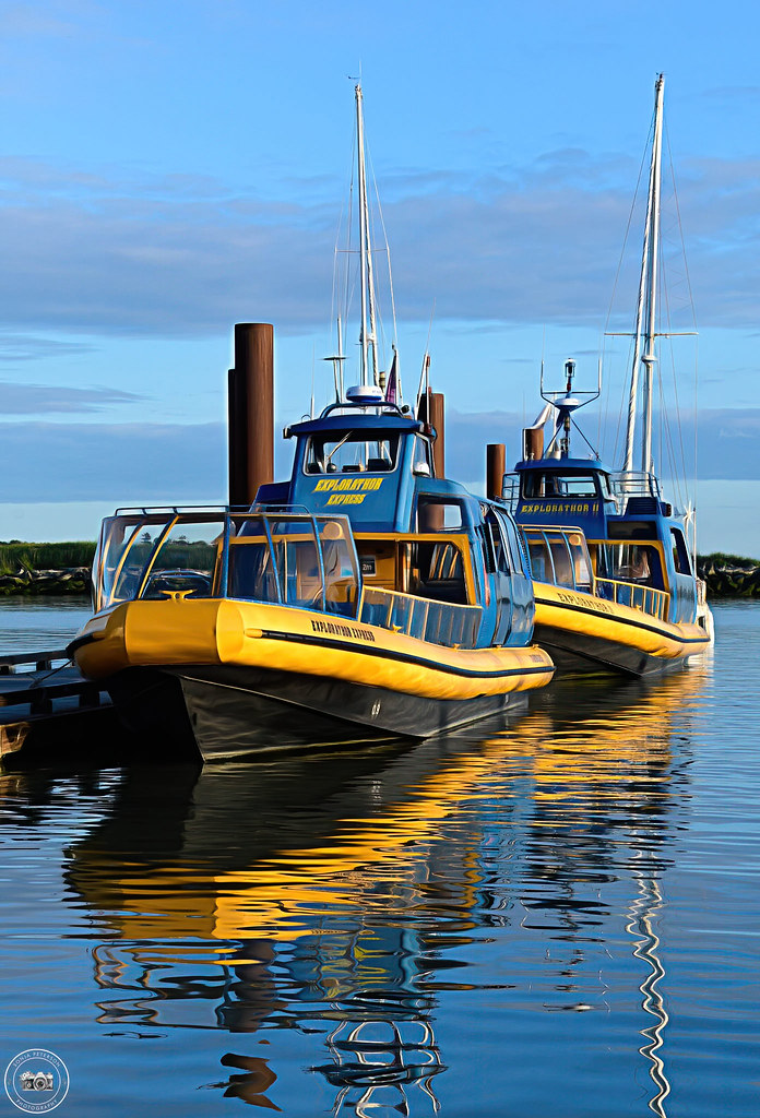 Steveston Fisherman's Wharf - EXPLORATHOR II & EXPLORATHOR EXPRESS (Digital Art)